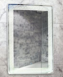 Зеркало с подсветкой Continent Apollo ЗЛП88 с сенсорным выключателем 60см